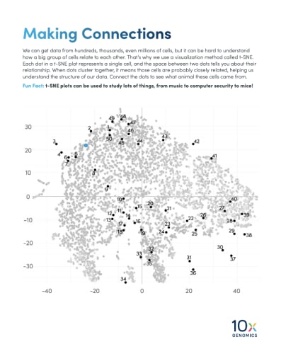 Making Connections: Possibly the clearest explanation of a t-SNE plot ever.