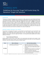 CG000091_10x_Technical Note_Guidelines on Accurate Target Cell Count_RevB.pdf