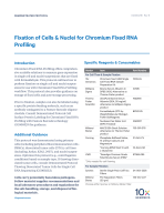 CG000478 Demonstrated Protocol Cell & Nuclei Fixation Chromium Fixed RNA Profiling RevB.pdf
