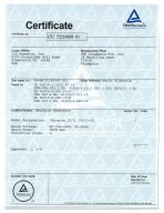 Chromium X Series US Canada Safety Certificate