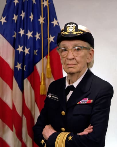 Commodore Grace M. Hopper, USN. 20 January 1984.
