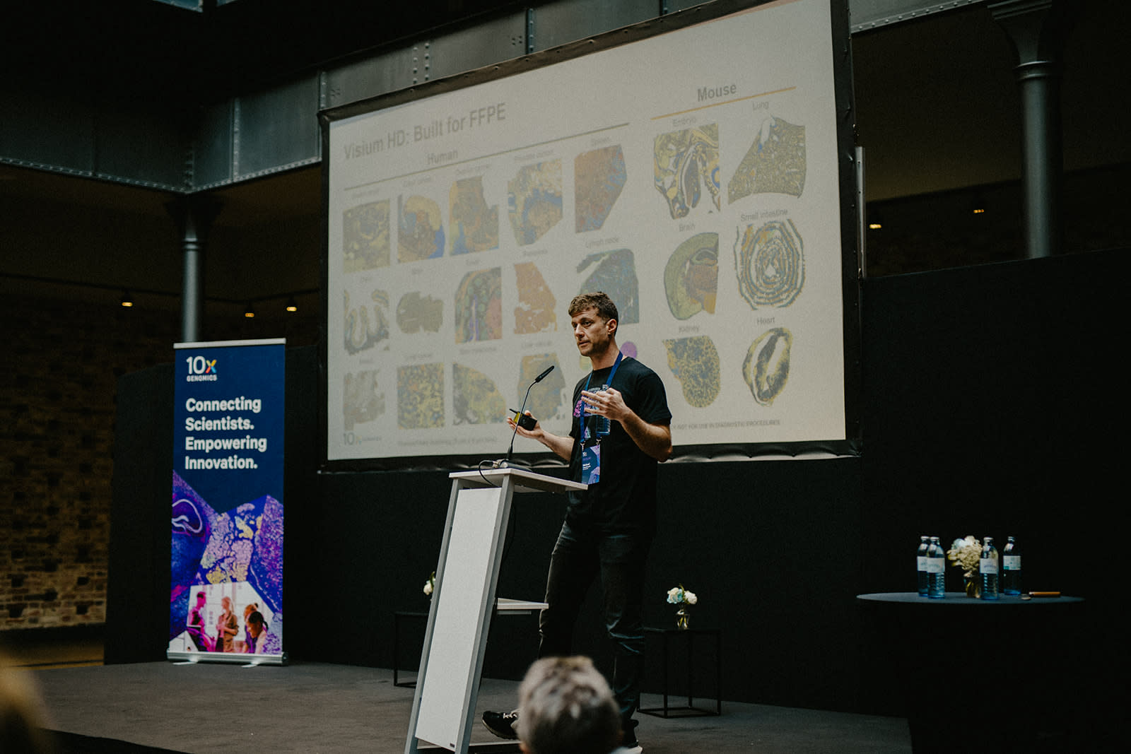 Michael Schnall-Levin, Chief Technology Officer and Founding Scientist at 10x Genomics, sharing Visium HD data.
