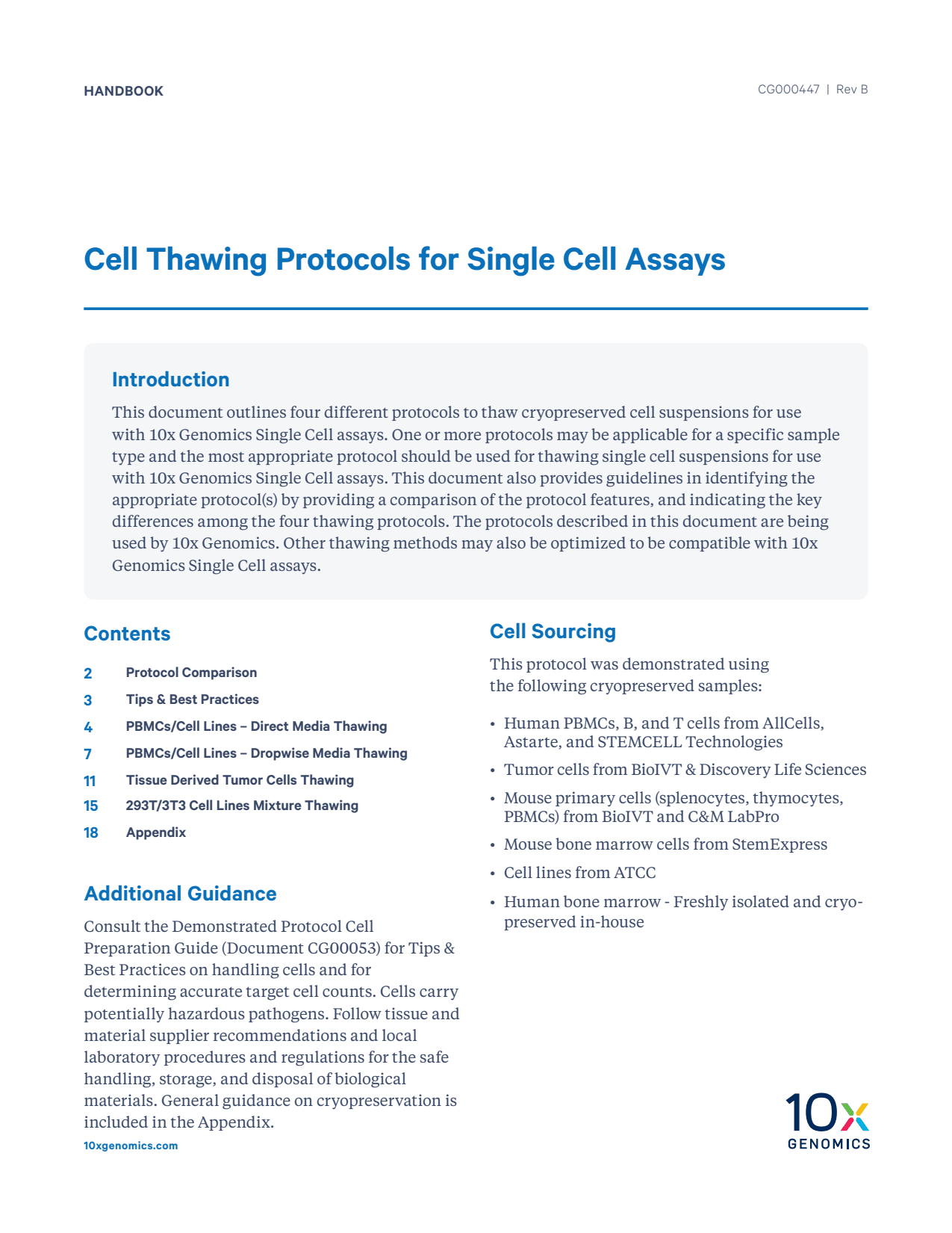 CG000447_Handbook_CellThawingProtocols_SingleCellAssays_Rev_B.pdf