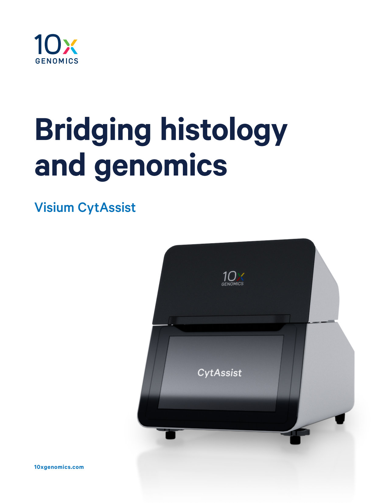Visium CytAssist Brochure: Bridging histology and genomics