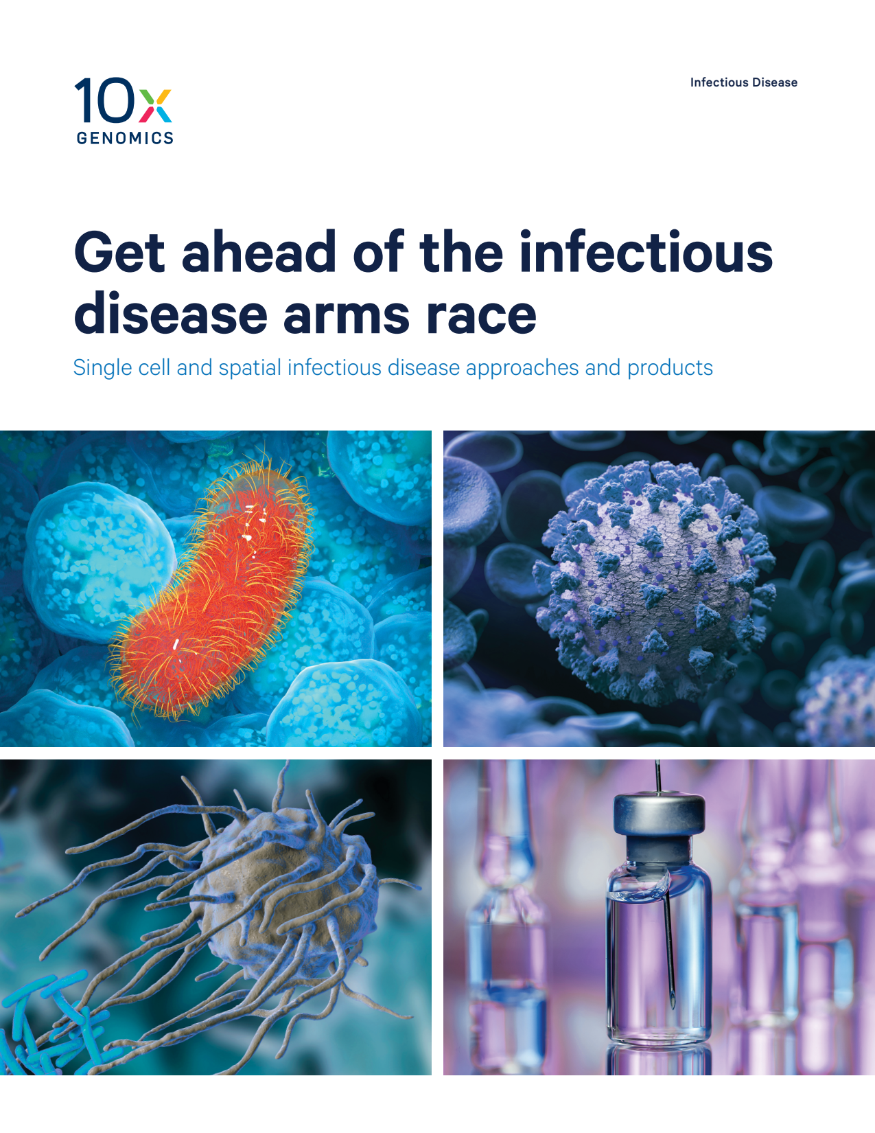 Infectious Disease Brochure: Get ahead of the infectious disease arms race