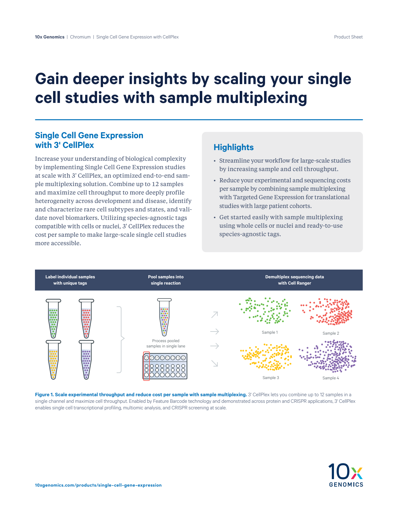 Gain deeper insights by scaling your single cell studies with sample multiplexing