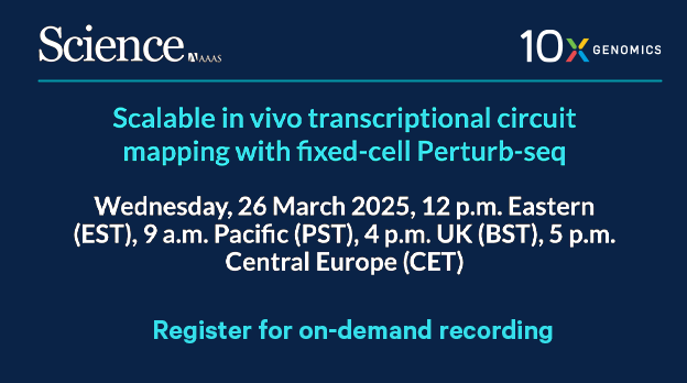 Pertrub-seq webinar
