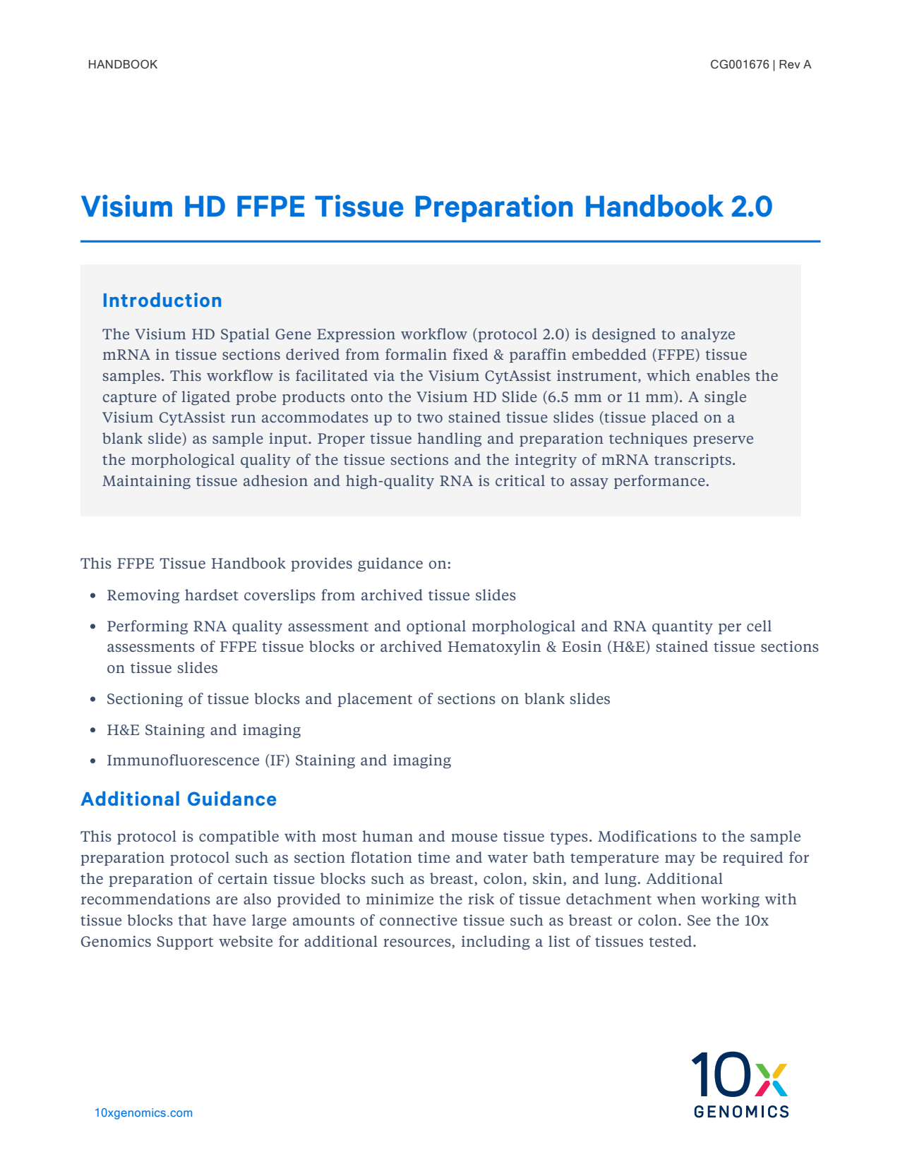 CG001676_VisiumHDFFPETissuePrepHandbook2_0_RevA.pdf