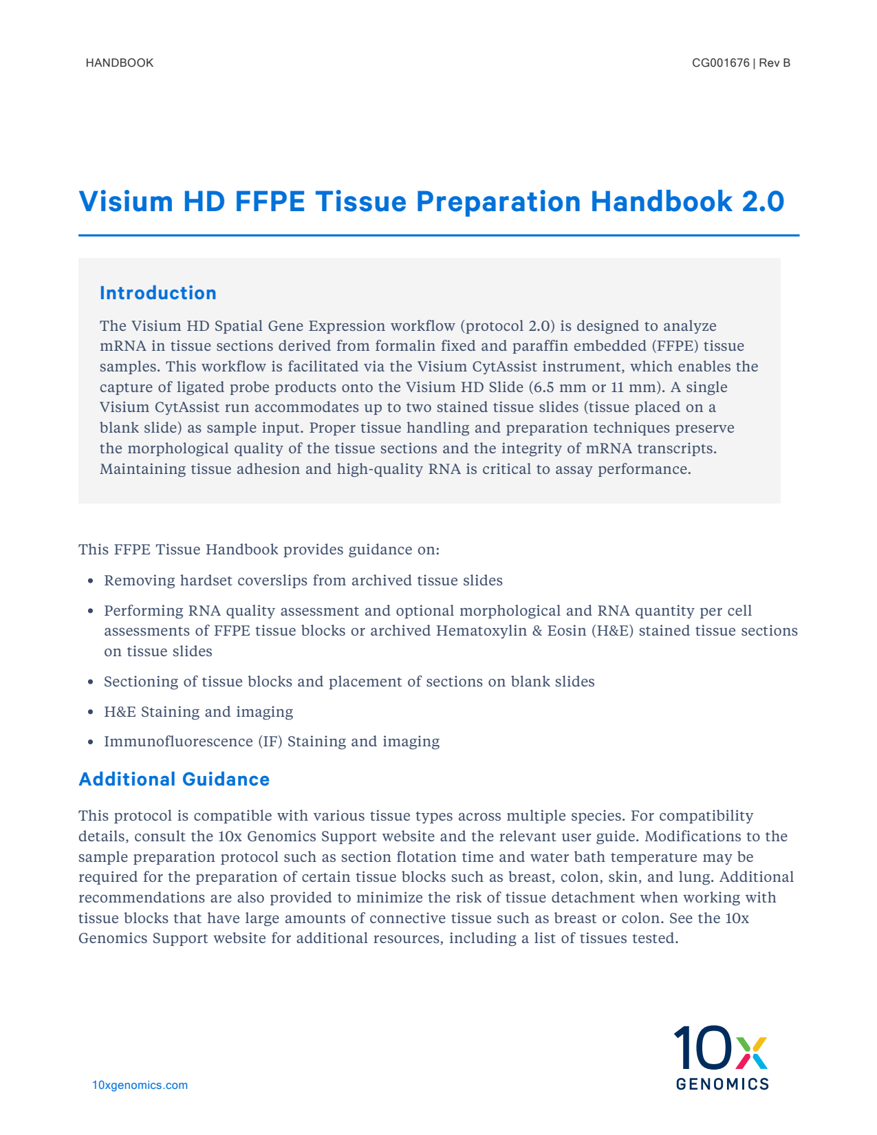 CG001676_VisiumHDFFPETissuePrepHandbook2_0_Rev B.pdf