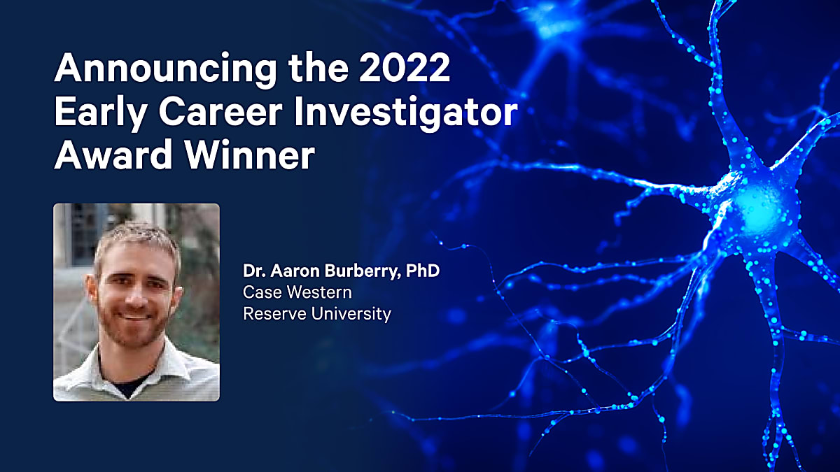 Introducing the 2022 Early Career Investigator Award winner: Aaron Burberry, a neuroscientist who goes with his gut